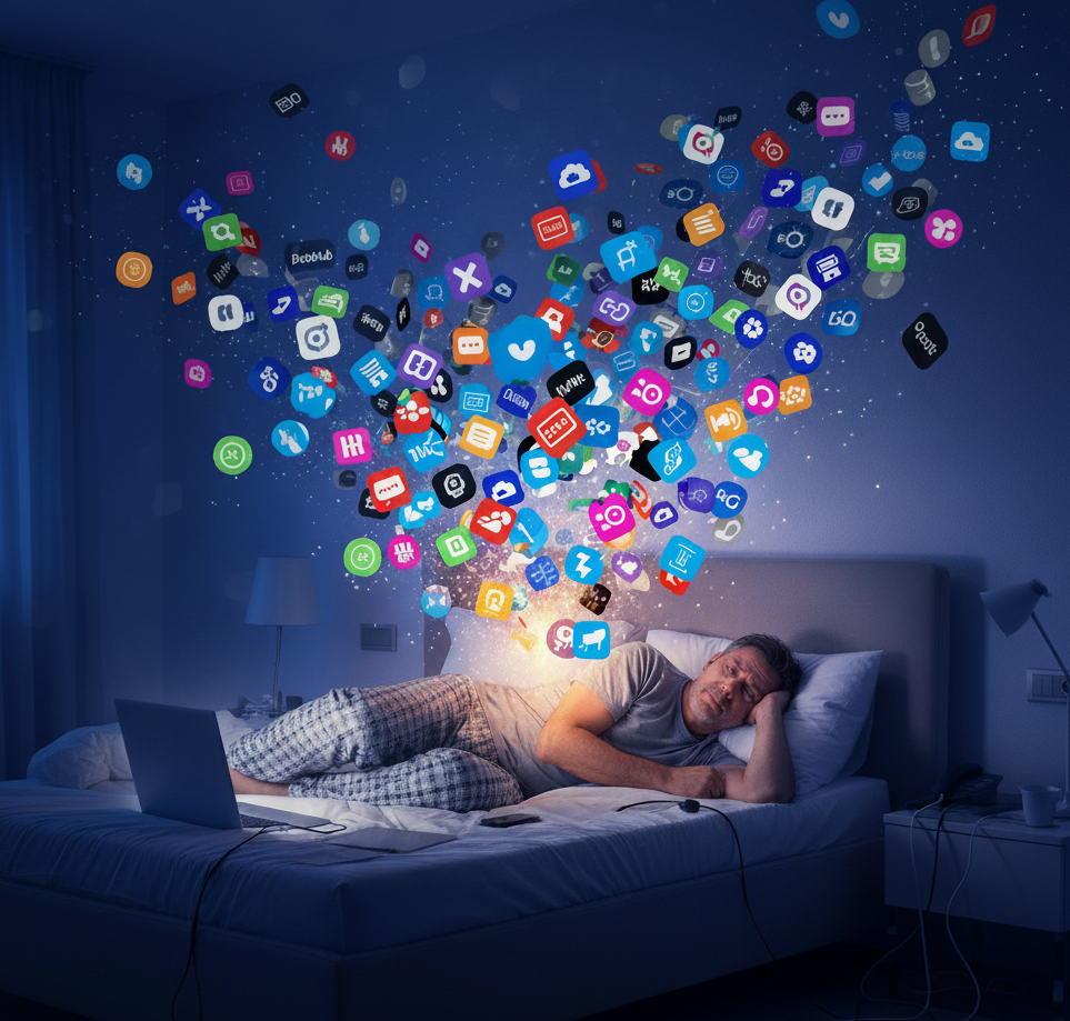 La nuit, si vous comptez les SaaS au lieu des moutons...